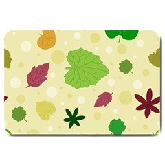 Leaves-140 Large Doormat by nateshop