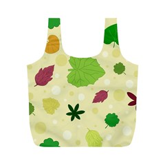 Leaves-140 Full Print Recycle Bag (m) by nateshop