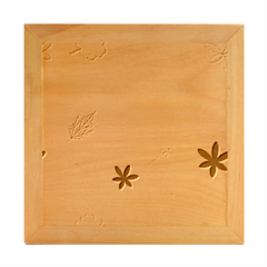 Leaves-140 Wood Photo Frame Cube by nateshop