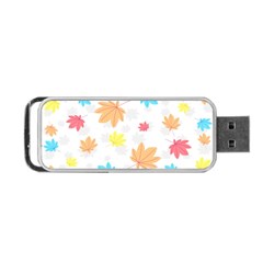 Leaves-141 Portable Usb Flash (one Side) by nateshop