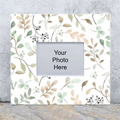 Leaves-147 White Wall Photo Frame 5  x 7 