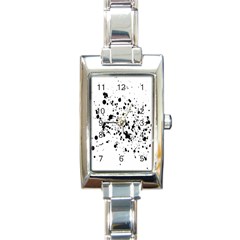 Paint-21 Rectangle Italian Charm Watch