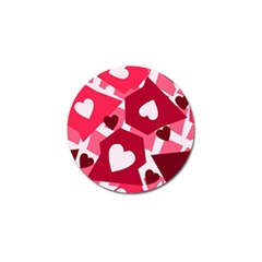 Pink-17 Golf Ball Marker (4 Pack) by nateshop