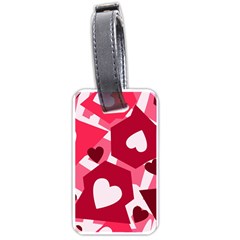 Pink-17 Luggage Tag (one Side) by nateshop