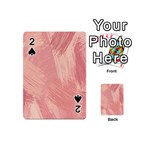 Pink-66 Playing Cards 54 Designs (Mini) Front - Spade2