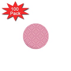 Pink-75 1  Mini Buttons (100 Pack)  by nateshop