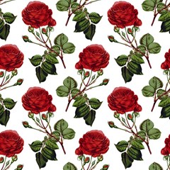 Roses-51 Play Mat (rectangle) by nateshop