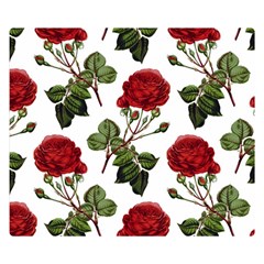 Roses-51 Premium Plush Fleece Blanket (small) by nateshop