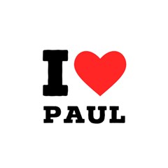 I Love Paul Play Mat (square) by ilovewhateva