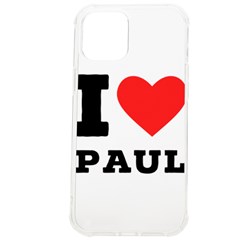 I Love Paul Iphone 12 Pro Max Tpu Uv Print Case by ilovewhateva