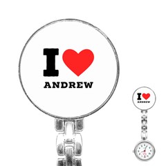 I Love Andrew Stainless Steel Nurses Watch by ilovewhateva