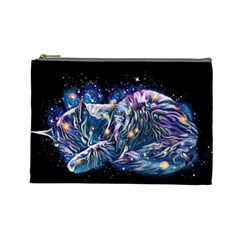 Galactic Kitten Cosmetic Bag (large) by Catofmosttrades