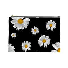 Missing Petal Daisy Cosmetic Bag (large) by Catofmosttrades