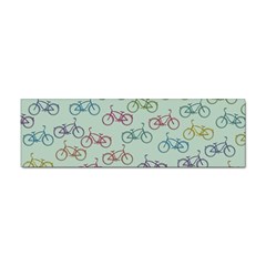 Bicycle Bikes Pattern Ride Wheel Cycle Icon Sticker (bumper) by Jancukart