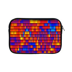 Geometric Pattern Colorful Fluorescent Background Apple Ipad Mini Zipper Cases by Jancukart