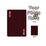 Arrow Pentagon Desktop Wallpaper Geometric Pattern Playing Cards 54 Designs (Mini) Front - Diamond3