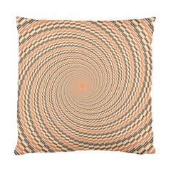 Background Spiral Abstract Template Swirl Whirl Standard Cushion Case (two Sides) by Jancukart