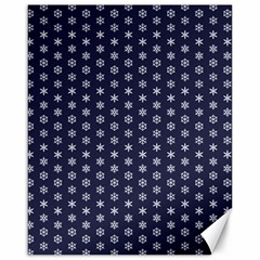 Snowflakes Abstract Snowflake Abstract Pattern Canvas 16  X 20 