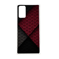 Red Black Abstract Pride Abstract Digital Art Samsung Galaxy Note 20 Tpu Uv Case by Jancukart