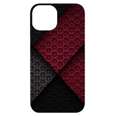 Red Black Abstract Pride Abstract Digital Art Iphone 14 Black Uv Print Case by Jancukart