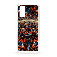 Fractal Floral Ornaments Rings 3d Sphere Floral Pattern Neon Art Samsung Galaxy S20 6 2 Inch Tpu Uv Case by Jancukart