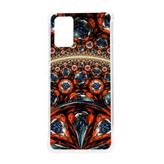 Fractal Floral Ornaments Rings 3d Sphere Floral Pattern Neon Art Samsung Galaxy S20plus 6 7 Inch Tpu Uv Case