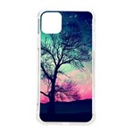 Tree Abstract Field Galaxy Night Nature iPhone 11 Pro Max 6.5 Inch TPU UV Print Case Front