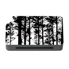 Trees Forest Woods Woodland Trunk Memory Card Reader With Cf by Jancukart