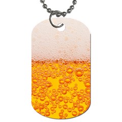 Beer Texture Drinks Texture Dog Tag (two Sides) by Semog4