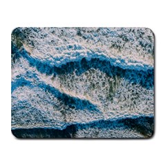 Waves Wave Nature Beach Small Mousepad by Semog4