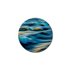Waves Abstract Waves Abstract Golf Ball Marker