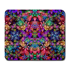 Flower Patterns Abstract Pattern Digital Art Large Mousepad by Semog4