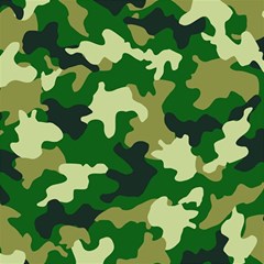 Green Military Background Camouflage Play Mat (rectangle) by Semog4