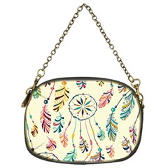 Dreamcatcher Abstract Pattern Chain Purse (two Sides)