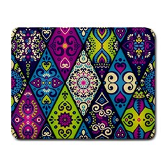 Ethnic Pattern Abstract Small Mousepad by Semog4