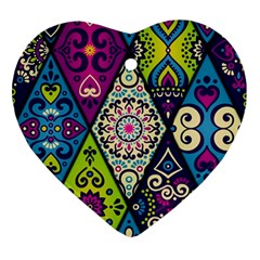 Ethnic Pattern Abstract Ornament (Heart)