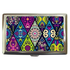 Ethnic Pattern Abstract Cigarette Money Case