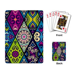 Ethnic Pattern Abstract Playing Cards Single Design (Rectangle)