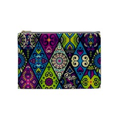 Ethnic Pattern Abstract Cosmetic Bag (Medium)