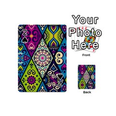 Ethnic Pattern Abstract Playing Cards 54 Designs (mini) by Semog4
