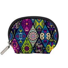 Ethnic Pattern Abstract Accessory Pouch (Small)