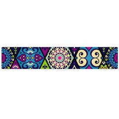 Ethnic Pattern Abstract Large Premium Plush Fleece Scarf 