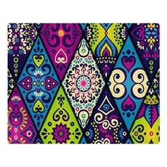 Ethnic Pattern Abstract Premium Plush Fleece Blanket (Large)