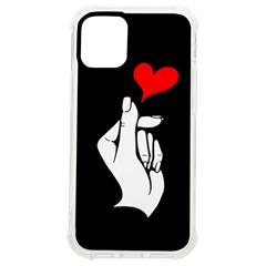 Finger Heart Iphone 12 Mini Tpu Uv Print Case	