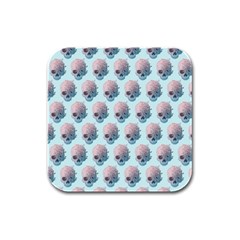 Skull Drink Coasters 4 Pack (square) by littlepink