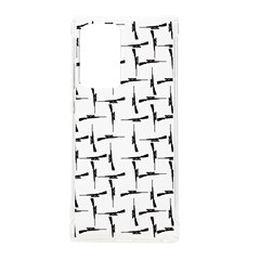 Precision Pursuit: Hunting Motif Black And White Pattern Samsung Galaxy Note 20 Ultra Tpu Uv Case by dflcprintsclothing