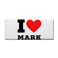 I Love Mark Hand Towel