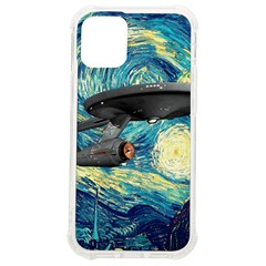 Star Trek Starship The Starry Night Van Gogh Iphone 12 Mini Tpu Uv Print Case	 by Semog4