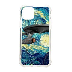 Star Trek Starship The Starry Night Van Gogh Iphone 11 Pro 5 8 Inch Tpu Uv Print Case by Semog4