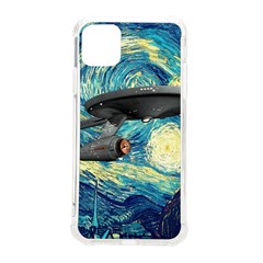 Star Trek Starship The Starry Night Van Gogh Iphone 11 Pro Max 6 5 Inch Tpu Uv Print Case by Semog4